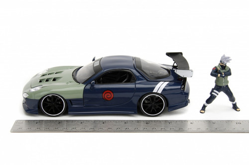 Jada Toys Naruto Mazda RX-7 1993 & Kakashi Hatake 3+