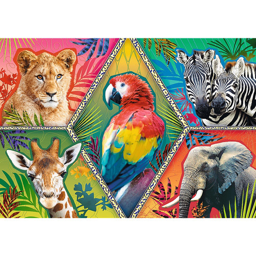 Trefl Jigsaw Puzzle Exotic Animals 1000pcs 12+