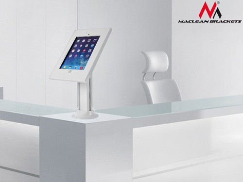 Maclean Desk Stand with the Lock for Tablet iPad 2/3/4/Air/Air2 MC-677