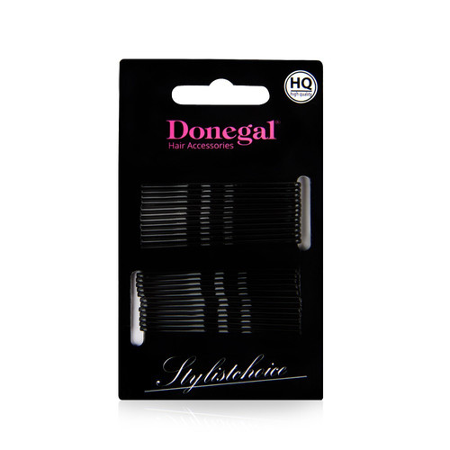 Bobby Pins - Black 24pcs