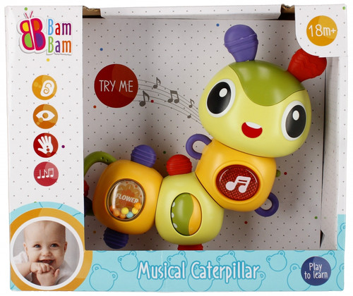 Bam Bam Musical Caterpillar 18m+