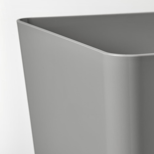 KUGGIS Box, light grey, 13x18x8 cm