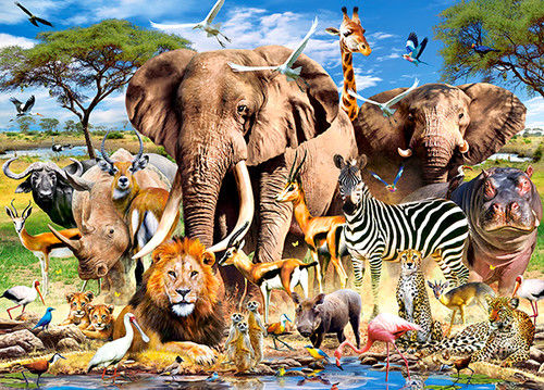 Castorland Children's Puzzle Savanna Animals 260pcs 8+