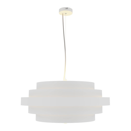 Pendant Lamp GoodHome Euboea 3x E27, matt white