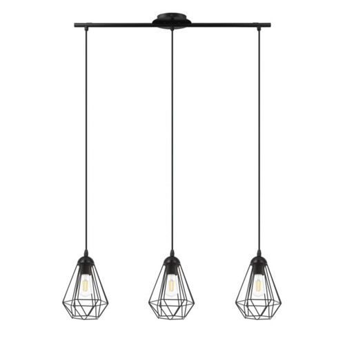 GoodHome Pendant Lamp Smertrio E27, black