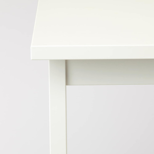 LUNNARP Side table, white, 55x45 cm