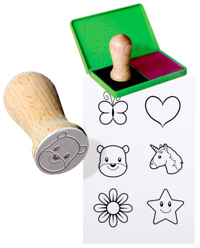 Stamps & Stickers Set for Girls 5+