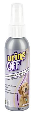 Urine Off Dog & Puppy Odor & Stain Remover 118ml