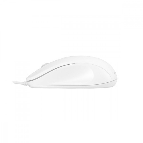 Modecom Wired Optical Mouse M10, white