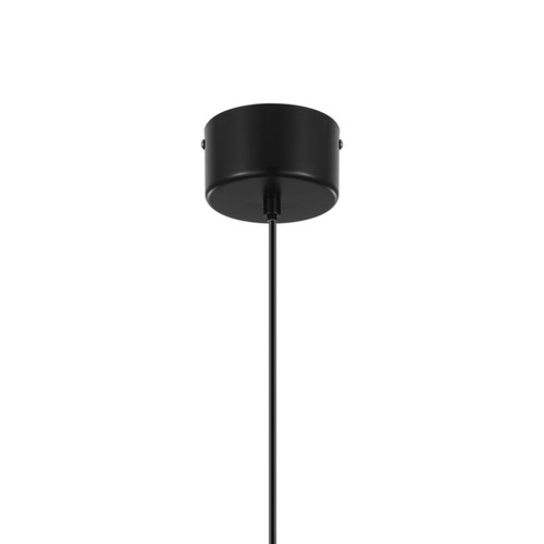 GoodHome Pendant Lamp Calume E27 18cm, matt black