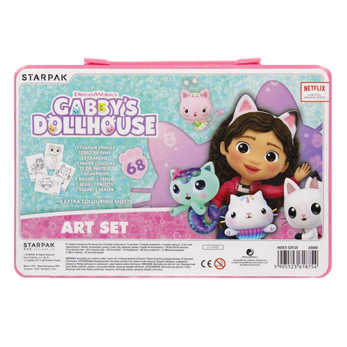 Creative Art Set 68pcs Gabby's Dollhouse