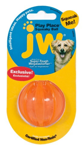 JW Pet Squeaky Ball Small for Dogs