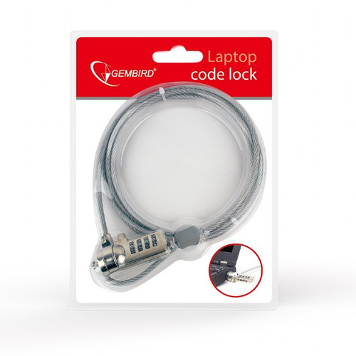 Gembird Cable Lock for Notebooks (4-digit combination)