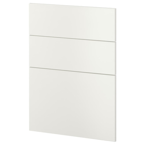 METOD 3 fronts for dishwasher, Veddinge white, 60 cm