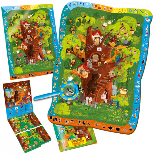 Puzzle Detective Forest Story 54pcs 3+