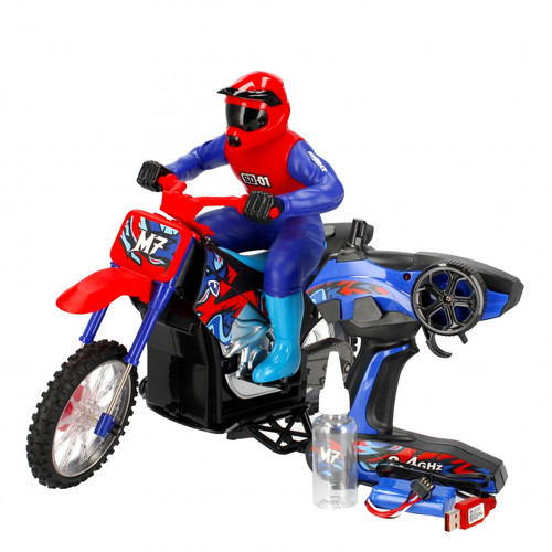 Crazon RC Smoking Motorcycle 3+