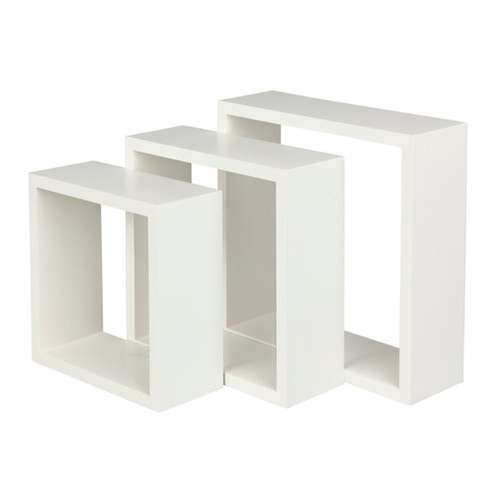 Form Wall Shelves Rigga Set of 3, white