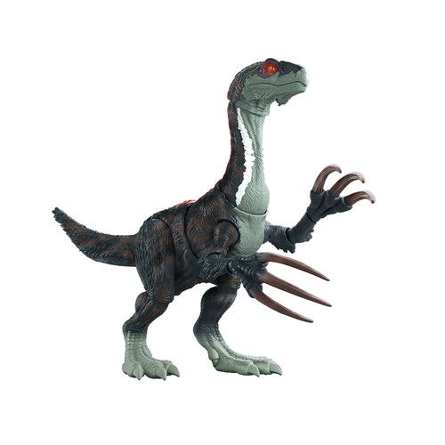 Jurassic World Dominion Sound Slashin' Slasher therizinosaurus Figure Attack Action & Sounds GWD65 4+