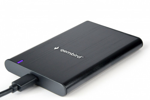 Gembird Enclosure for HDD/SSD 2.5" USB 3.1, black