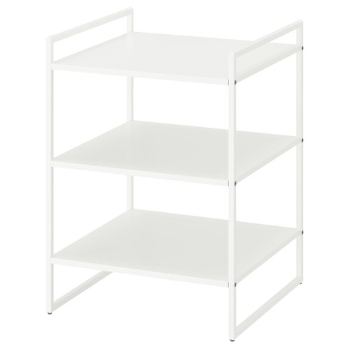 JONAXEL Shelving unit, white, 50x51x70 cm