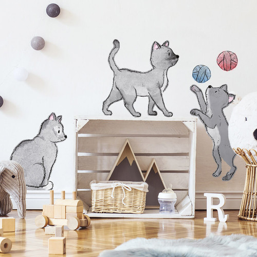 Wall Sticker Set - Cats