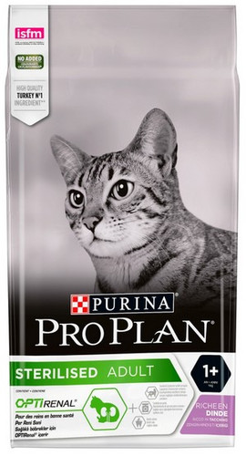 Purina Pro Plan Cat Sterilised Optirenal Turkey 1.5kg