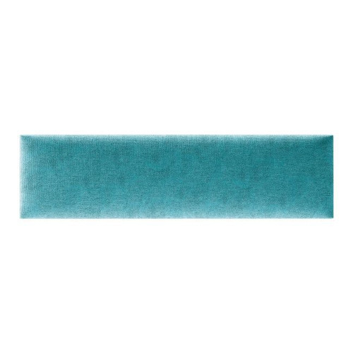 Upholstered Wall Panel Rectangle Stegu Mollis 60x15cm, turquoise