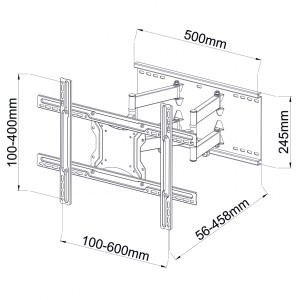 ART LCD Holder 40-80" 60kg vert/horiz. AR-87