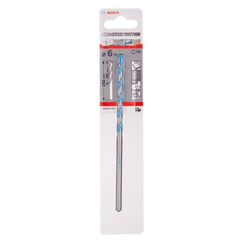 Bosch Multiconstruction Drill Bit 6 x 150mm