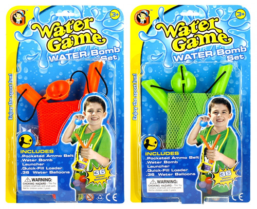 Water Game Set - Slingshot & 36 Balloons 3+