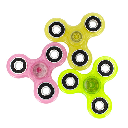 Fidget Spinner Toy Fluo, 1pc, assorted colours, 3+