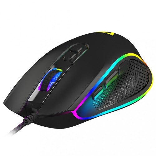 MODECOM Optical Wired Mouse Volcano Veles, black