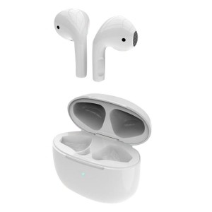 ART Headphones with Microphone BT TWS, white