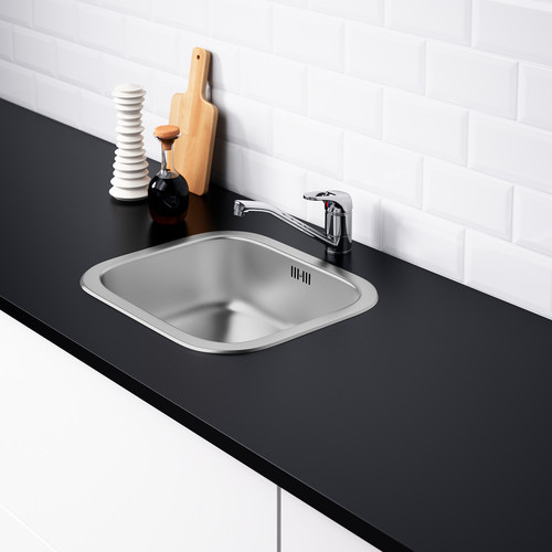 FYNDIG Inset sink, 1 bowl