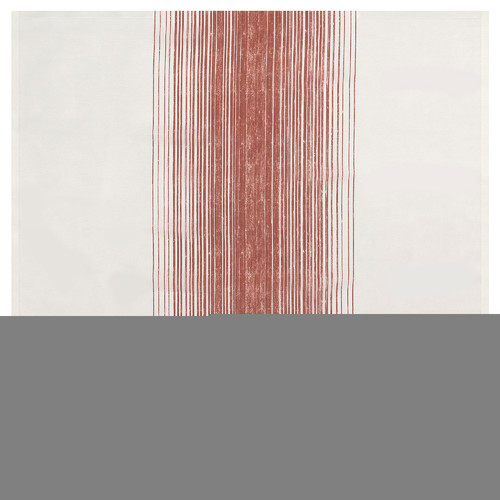TAGGSIMPA Tablecloth, white/red, 145x145 cm