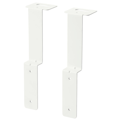 SKÅDIS Connector for wardrobe, white, 2 pack