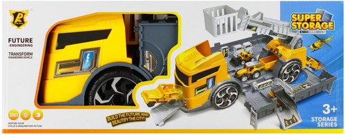 Super Storage Construction Truck Set 2in1 3+