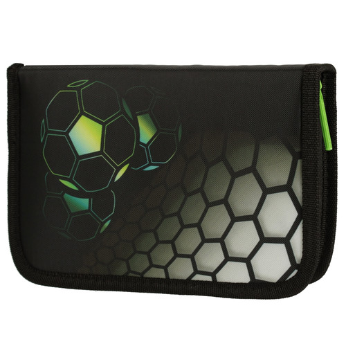 Pencil Case with School Accessories Football 1pc