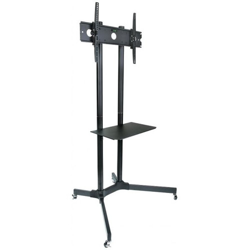 Techly TV Mobile Floor Stand 30-65" 60kg 309982, black