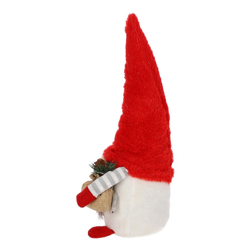 Christmas Decoration Elf LED 38cm, red