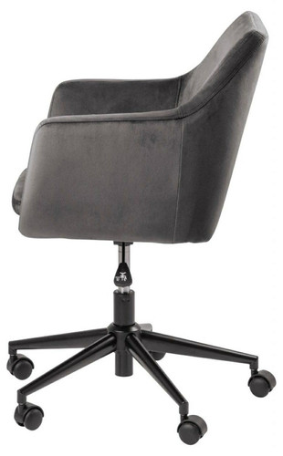 Swivel Desk Chair Nora VIC, grey