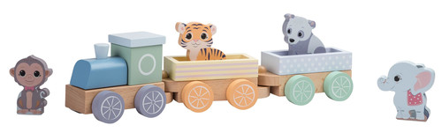 Joueco Trainset with Animals The Wildies Family 18m+