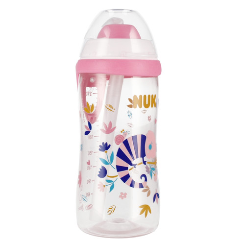 NUK First Choice Flexi Cup 300ml 12m+, pink