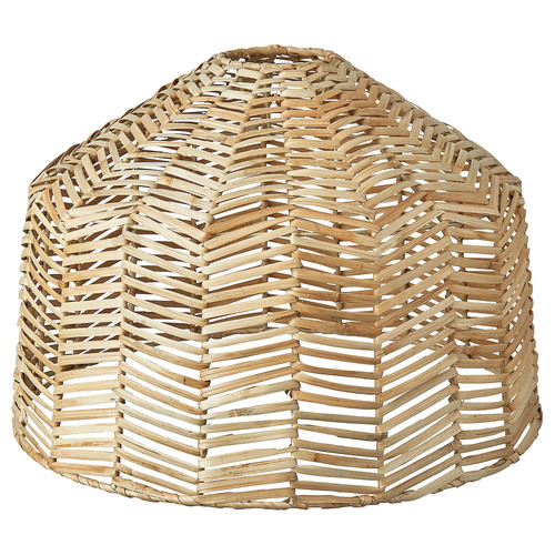 KAPPELAND Pendant lamp shade, rattan, 45 cm