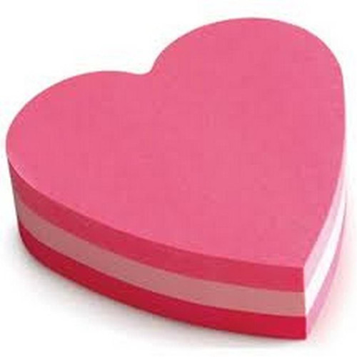 Post-It Sticky Notes Heart 225 3M