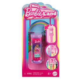 Barbie Mini Barbieland Cutie Reveal Doll & Pet, assorted, HYM25 4+