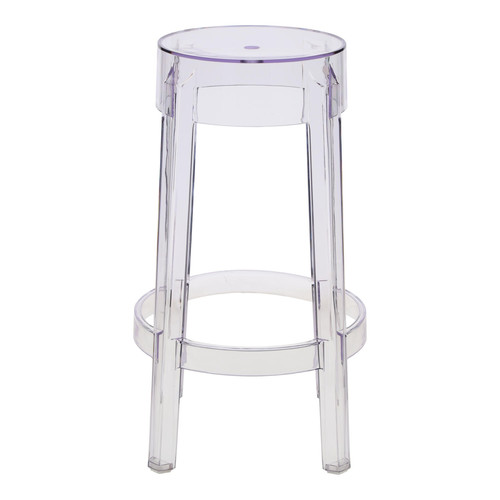 Bar Stool Ghost 66cm, transparent