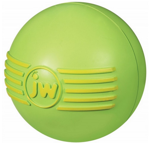 JW Pet iSqueak Ball Dog Toy Medium, assorted colours