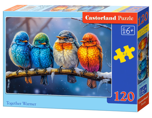 Castorland Children's Puzzle Together Warmer 120pcs 6+