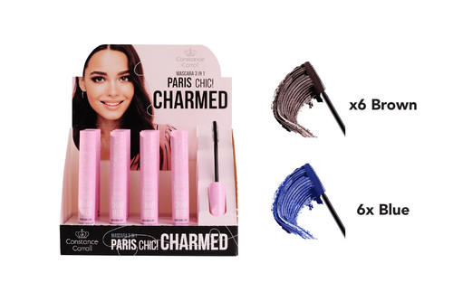 Constance Carroll Mascara Set - 12 x Charmed (6xBlue + 6xBrown)